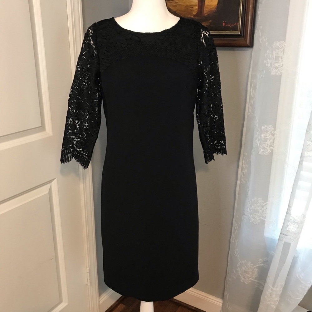 RSVP by Talbots Size 2 Black Lace Dress